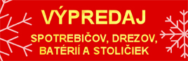 Výpredaj spotrebičov za super ceny
